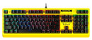 Клавиатура проводная A4TECH B810RC Punk Yellow USB желтый черный7