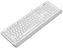 Клавиатура проводная A4TECH Fstyler FKS10 USB белый серый4