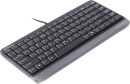 Клавиатура проводная A4TECH FKS11 USB серый черный2