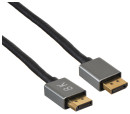 Кабель DisplayPort 3м Бюрократ BHP-DPP-1.4-3G круглый черный3