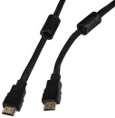 Кабель HDMI 2м Бюрократ HDMI-V1.4-2MC круглый черный2