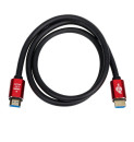Кабель HDMI 1м Atcom AT5940 круглый черный/красный3