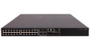 H3C S5130S-28S-PWR-HI Ethernet Switch with 24*10/100/1000BASE-T PoE+ Ports, 4*100/1000BASE-X SFP Combo Ports, and 4*1G/10G BASE-X SFP Plus Ports