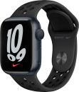 Apple Watch Nike Series 7 GPS, 41mm Midnight Alum Anthracite/Black NS [MKN43RU/A]