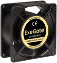Exegate EX289004RUS Вентилятор 220В ExeGate EX09225BAT (92x92x25 мм, 2-Ball (двойной шарикоподшипник), клеммы, 2600RPM, 35dBA)
