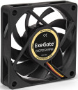 Exegate EX283372RUS Вентилятор ExeGate EX07015H3PM, 70x70x15 мм, гидродинамический, 3pin+Molex, 3000RPM, 26dBA2