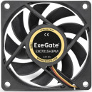 Exegate EX283372RUS Вентилятор ExeGate EX07015H3PM, 70x70x15 мм, гидродинамический, 3pin+Molex, 3000RPM, 26dBA3