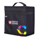 Набор маркеров для скетчинга Deli E70806-40 двойной пиш. наконечник 40цв. текстильная сумка (40шт.)5