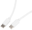 Кабель Buro PD15W USB Type-C (m)-USB Type-C (m) 1м белый2