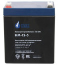 Парус-электро Аккумуляторная батарея для ИБП  HM-12-5 (AGM/12В/5Ач/клемма F2), 90х70х101мм2