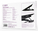 CBR CLP 15502, Подставка для ноутбука до 15,6", 355x255x30 мм, с охлаждением, 2xUSB, вентиляторы 2х125 мм, 50 CFM, LED-подсветка, материал металл/пластик3