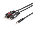 Аудио-кабель 7.5 m (mini-Jack3.5(m) <=> 2RCA(m), стерео, пакет)