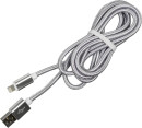 Кабель Redline УТ000014152 USB (m)-Lightning (m) 2м серебристый3