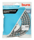 Кабельный органайзер Buro BHP CG155S Spiral Hose 15x1500mm Silver3