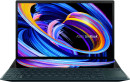 Ноутбук ASUS ZenBook Duo 14 UX482EA-HY219T 14" 1920x1080 Intel Core i7-1165G7 SSD 512 Gb 16Gb WiFi (802.11 b/g/n/ac/ax) Bluetooth 5.0 Intel Iris Xe Graphics синий Windows 10 Home 90NB0S41-M03900