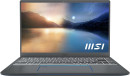 Ультрабук MSI Prestige 14 A11SC-078RU 14" 1920x1080 Intel Core i7-1195G7 SSD 1024 Gb 16Gb Bluetooth 5.1 WiFi (802.11 b/g/n/ac/ax) nVidia GeForce GTX 1650 4096 Мб серый Windows 10 Home 9S7-14C512-078