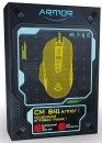 Мышь проводная CBR CM 841 Armor чёрный USB3