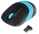Мышь беспроводная A4TECH Fstyler FB10C чёрный синий USB + радиоканал3