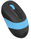 Мышь беспроводная A4TECH Fstyler FB10C чёрный синий USB + радиоканал5