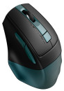 Мышь беспроводная A4TECH Fstyler FB35C зелёный чёрный USB + Bluetooth3