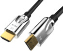 Кабель HDMI 2м VCOM Telecom CG862-2M круглый черный/серебристый2