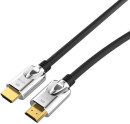 Кабель HDMI 2м VCOM Telecom CG862-2M круглый черный/серебристый5