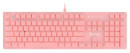 Клавиатура проводная A4TECH Bloody B800 USB розовый белый2