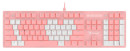 Клавиатура проводная A4TECH Bloody B800 USB розовый белый3