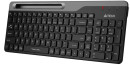 Клавиатура A4Tech Fstyler FBK25 черный/серый USB беспроводная BT/Radio slim Multimedia2