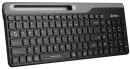 Клавиатура A4Tech Fstyler FBK25 черный/серый USB беспроводная BT/Radio slim Multimedia3