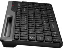 Клавиатура A4Tech Fstyler FBK25 черный/серый USB беспроводная BT/Radio slim Multimedia4