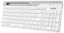Клавиатура A4Tech Fstyler FBK25 белый/серый USB беспроводная BT/Radio slim Multimedia2