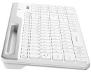 Клавиатура A4Tech Fstyler FBK25 белый/серый USB беспроводная BT/Radio slim Multimedia4