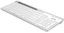 Клавиатура A4Tech Fstyler FBK25 белый/серый USB беспроводная BT/Radio slim Multimedia5
