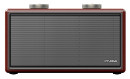 Минисистема Hyundai H-MC360 коричневый/серебристый 40Вт FM USB BT SD/MMC
