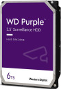 Жесткий диск 3.5" 6 Tb 5640 rpm 256 Mb cache Western Digital Purple Surveillance SATA III 6 Gb/s WD63PURZ