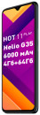 Смартфон Infinix X6511 Smart 6 32Gb 2Gb черный моноблок 3G 4G 2Sim 6.6" 720x1600 Android 11 Go Edition 8Mpix 802.11 b/g/n NFC GPS GSM900/1800 GSM1900 TouchSc FM microSD max512Gb5