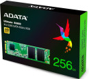M.2 2280 256GB ADATA SU650 Client SSD [ASU650NS38-256GT-C] SATA 6Gb/s, 550/500, IOPS 80/60K, MTBF 2M, 3D NAND, 140TBW, 0,5DWPD, RTL (936004)4