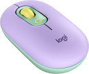 Мышь беспроводная Logitech POP Mouse with emoji фиолетовый USB + Bluetooth 910-0065472
