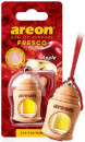 Автомобильный ароматизатор Areon FRESCO, Красное яблоко