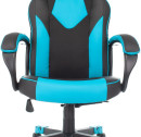 Кресло для геймеров Zombie GAME 17 чёрный синий5