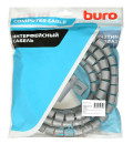 Кабельный органайзер Buro BHP CG22S Spiral Hose 20x2000mm Silver3