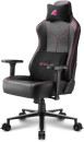 Кресло для геймеров Sharkoon Skiller SGS30 чёрный розовый