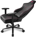 Кресло для геймеров Sharkoon Skiller SGS30 чёрный розовый3