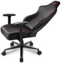 Кресло для геймеров Sharkoon Skiller SGS30 чёрный красный4