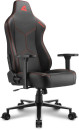 Кресло для геймеров Sharkoon Skiller SGS30 чёрный красный5