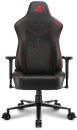 Кресло для геймеров Sharkoon Skiller SGS30 чёрный красный6