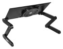 Стол для ноутбука Buro BU-803 столешница металл черный 48x26см5