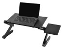 Стол для ноутбука Buro BU-804 столешница металл черный 48x26см3