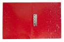 Папка метал.зажим Бюрократ Melange MLPZ07CRED A4 пластик 0.7мм красный3